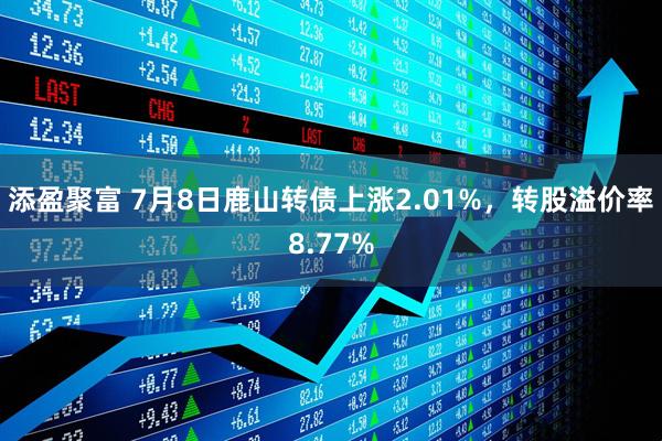 添盈聚富 7月8日鹿山转债上涨2.01%，转股溢价率8.77%