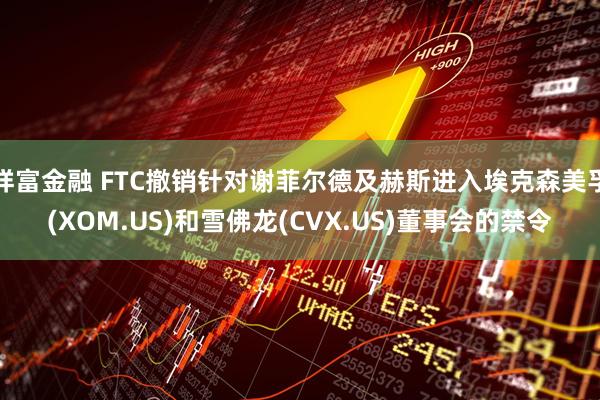 祥富金融 FTC撤销针对谢菲尔德及赫斯进入埃克森美孚(XOM.US)和雪佛龙(CVX.US)董事会的禁令